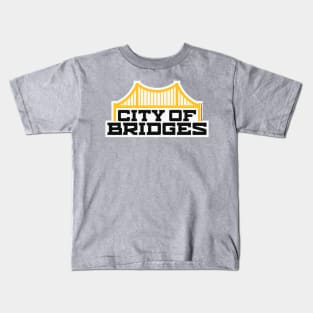 City of Bridges Kids T-Shirt